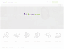 Tablet Screenshot of currencyonline.com